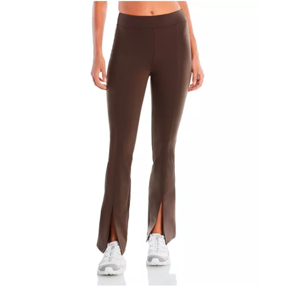 Alo Yoga Airbrush High-Waist Front Split Pant Flare Atheleisure Streetfashion